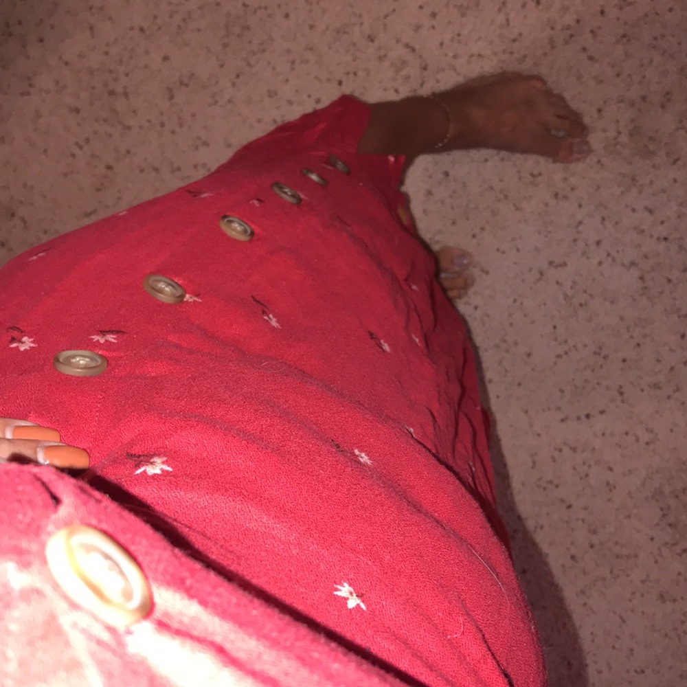 Universal Threads Button Adjustable Strap Red Siz… - image 5